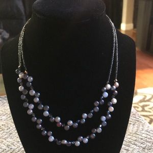 Lia Sophia Tahitian Pearl Necklace